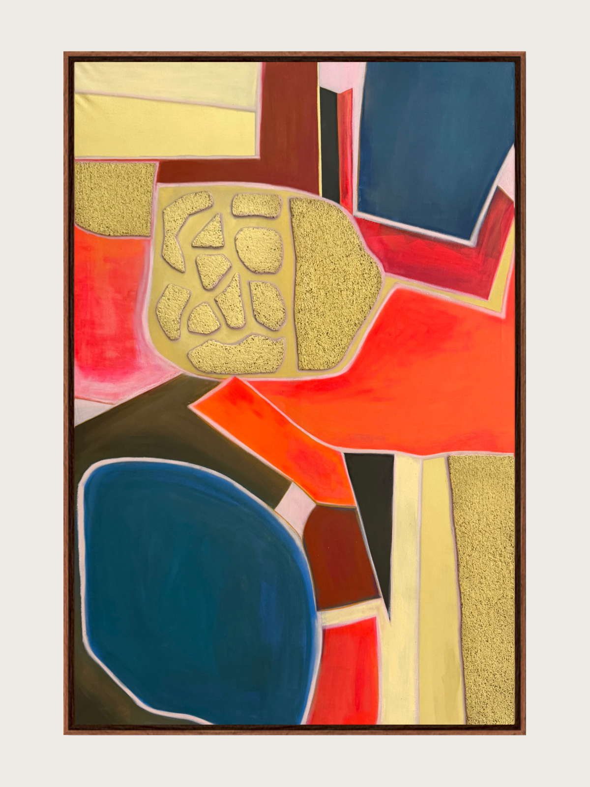 Suber No. 1, Mixed media on canvas. Acrylic, spray paint, portuguese cork and oil stick. from the Suber collection, 2026