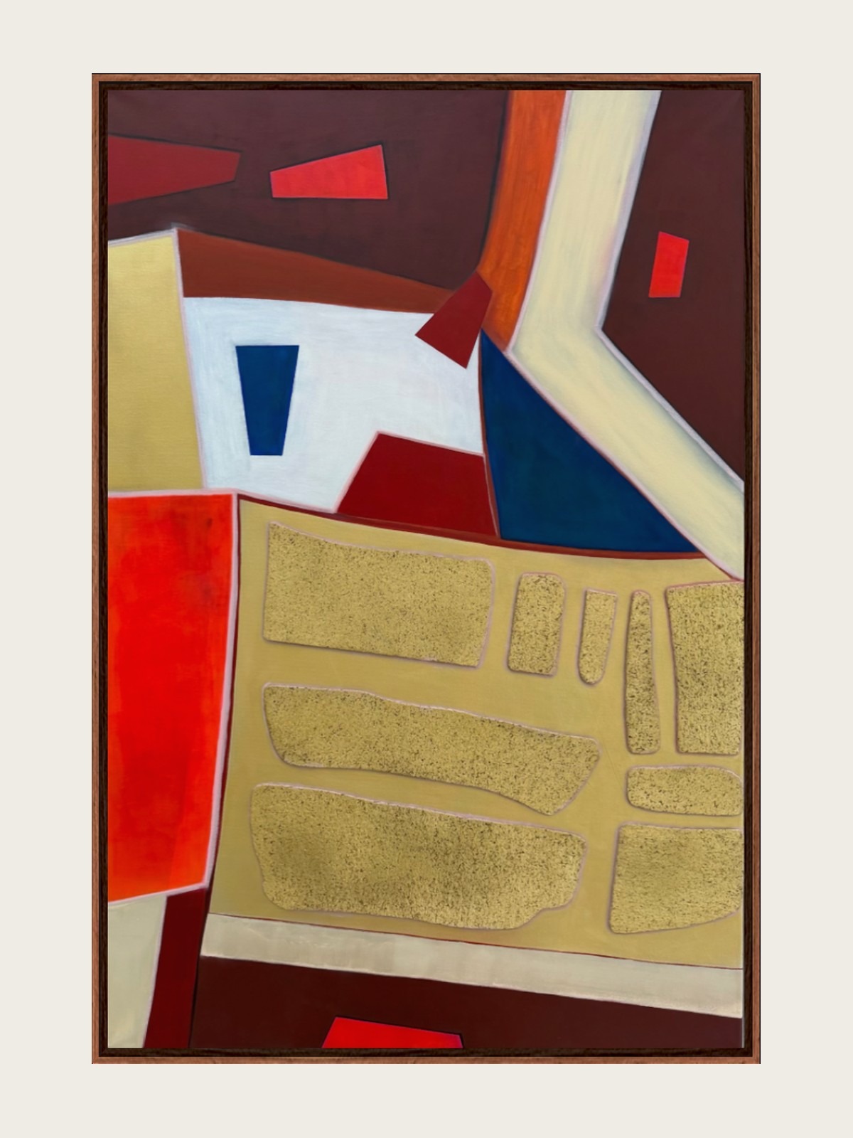 Suber No. 2, Mixed media on canvas. Acrylic, spray paint, portuguese cork and oil stick. from the Suber collection, 2026