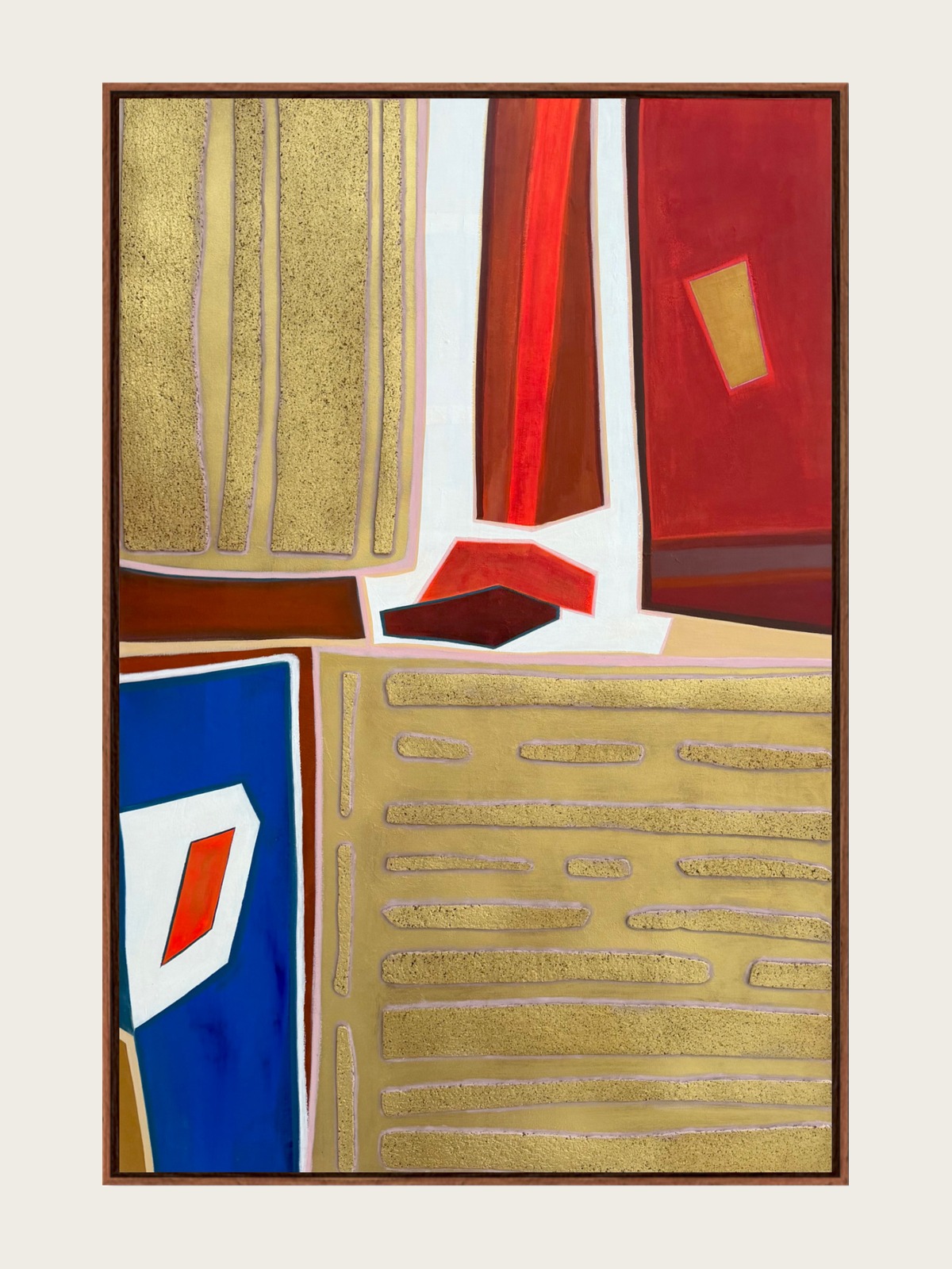 Suber No. 3, Mixed media on canvas. Acrylic, spray paint, portuguese cork and oil stick. from the Suber collection, 2026